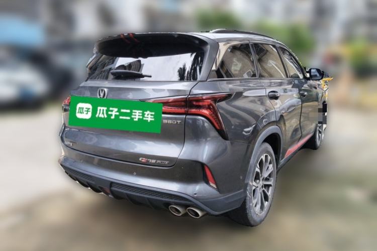 Used CHANGAN CS75 PLUS 2020 2.0T Automatic Flagship Edition Rear Right 45 Deg
