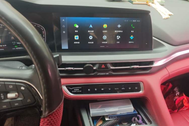Used CHANGAN CS75 PLUS 2020 2.0T Automatic Pilot Version Audio And AC Panel