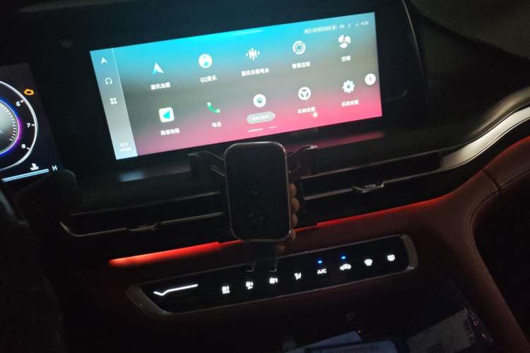 Used CHANGAN CS75 PLUS 2020 2.0T Automatic Flagship Edition Audio And AC Panel