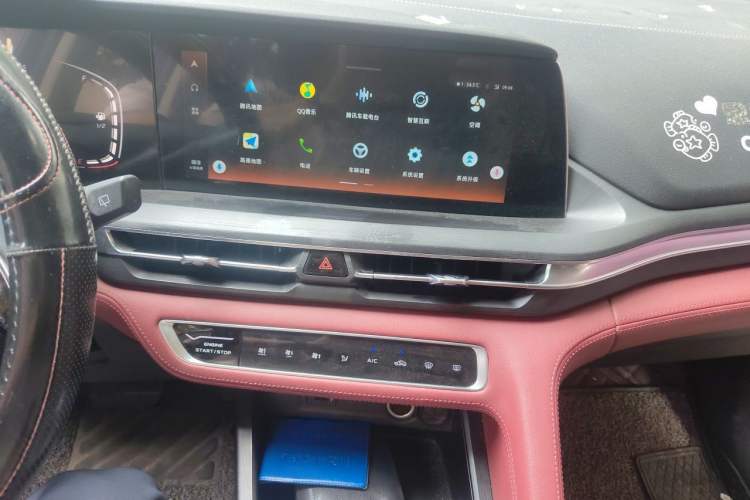 Used CHANGAN CS75 PLUS 2020 1.5T Automatic Luxury Version Audio And AC Panel