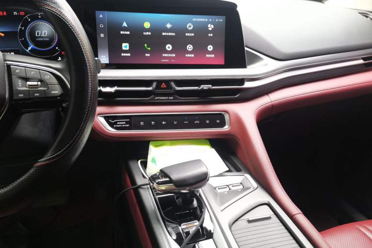 Used CHANGAN CS75 PLUS 2020 2.0T Automatic Flagship Edition Audio And AC Panel