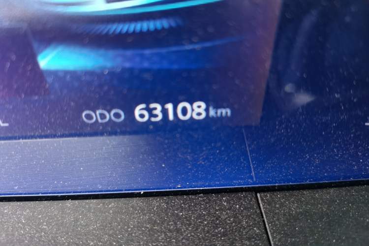 Used CHANGAN CS75 PLUS 2020 1.5T Automatic Luxury Version Odometer Close Up