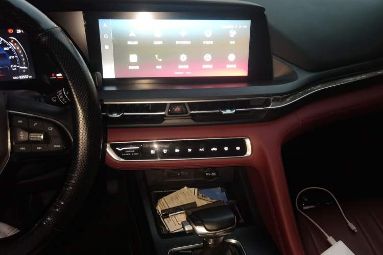 Used CHANGAN CS75 PLUS 2020 1.5T Automatic Luxury Version Audio And AC Panel