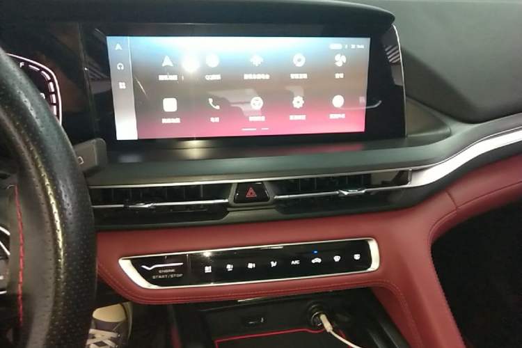 Used CHANGAN CS75 PLUS 2020 2.0T Automatic Pilot Version Audio And AC Panel