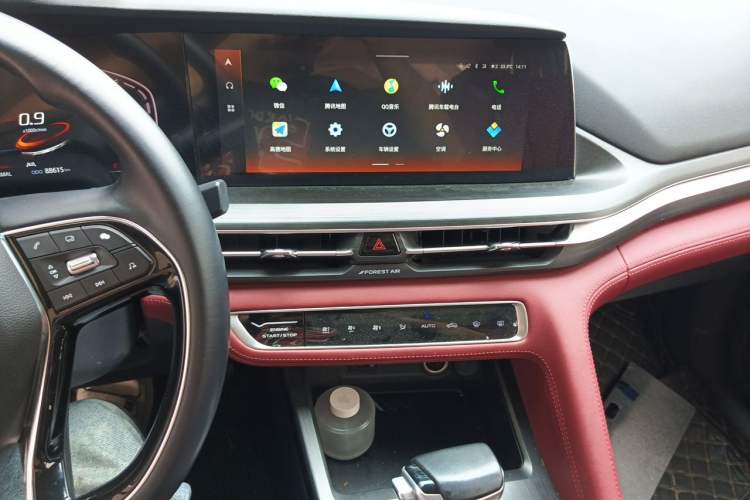 Used CHANGAN CS75 PLUS 2020 1.5T Automatic Luxury Version Audio And AC Panel