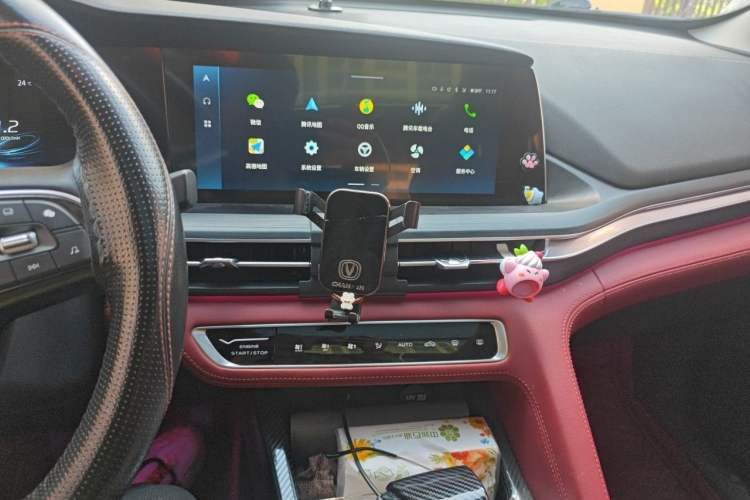 Used CHANGAN CS75 PLUS 2020 1.5T Automatic Luxury Version Audio And AC Panel