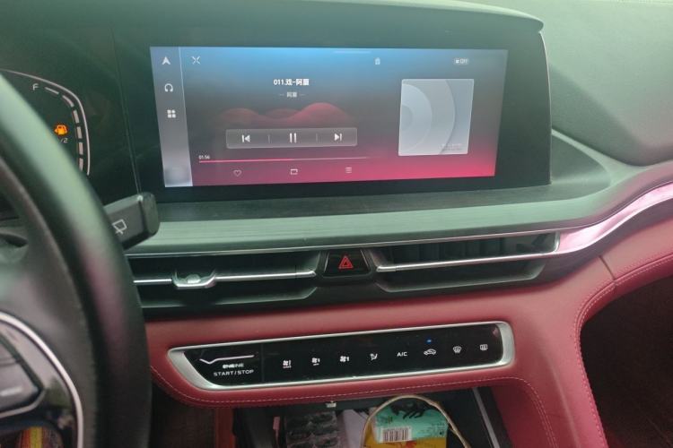 Used CHANGAN CS75 PLUS 2020 1.5T Automatic Luxury Version Audio And AC Panel