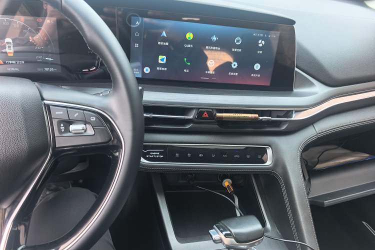 Used CHANGAN CS75 PLUS 2020 1.5T Automatic Elite Edition Audio And AC Panel