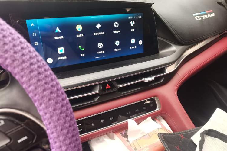 Used CHANGAN CS75 PLUS 2020 2.0T Automatic Pilot Version Audio And AC Panel