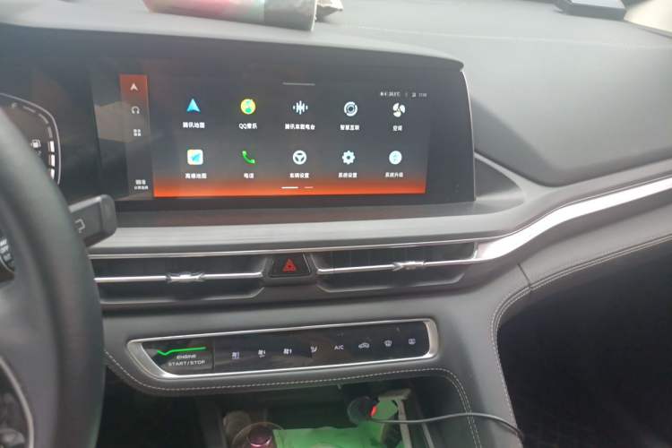Used CHANGAN CS75 PLUS 2020 1.5T Automatic Luxury Version Audio And AC Panel