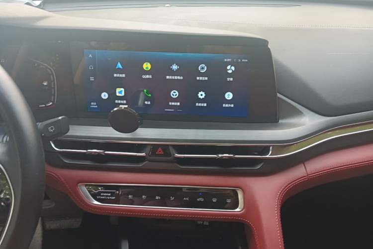 Used CHANGAN CS75 PLUS 2020 1.5T Automatic Luxury Version Audio And AC Panel