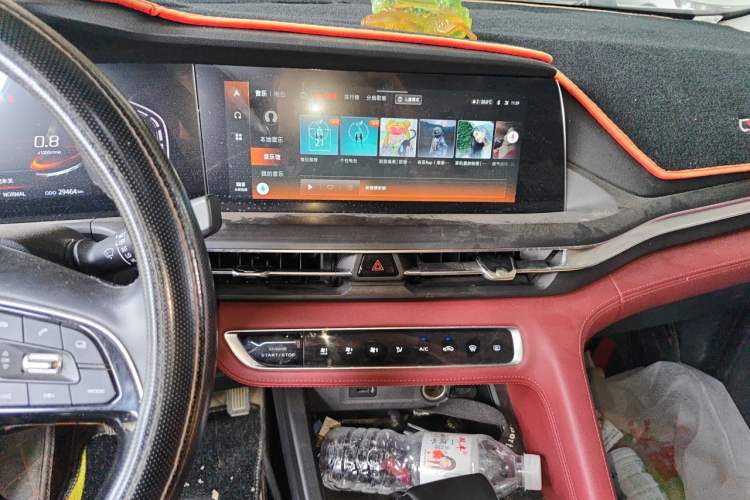 Used CHANGAN CS75 PLUS 2020 1.5T Automatic Luxury Version Audio And AC Panel
