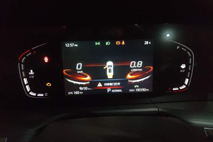 Used CHANGAN CS75 PLUS 2020 2.0T Automatic Pilot Version Instrument Cluster
