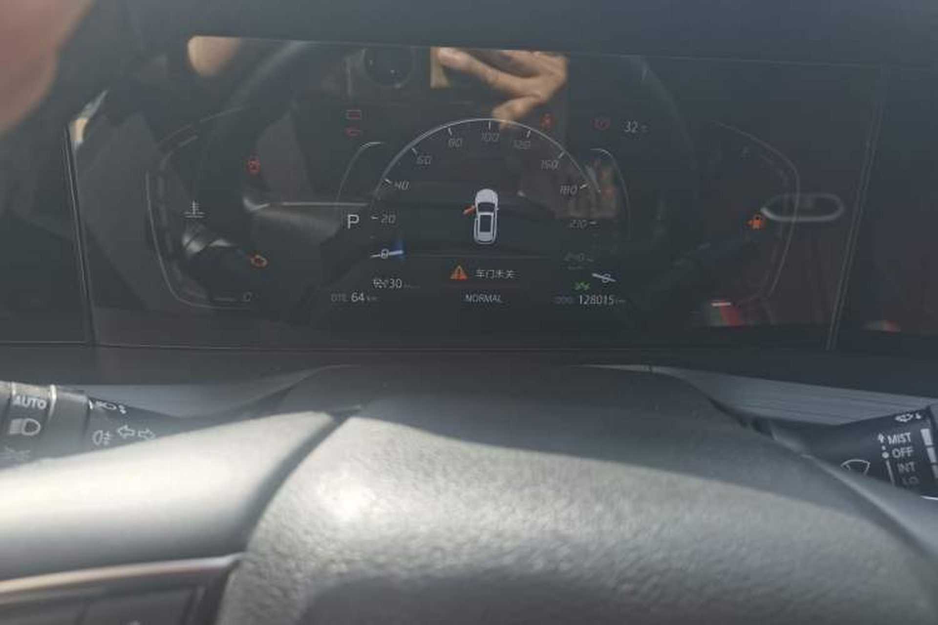 Used CHANGAN CS75 PLUS 2020 2.0T Automatic Pilot Version Odometer Close Up