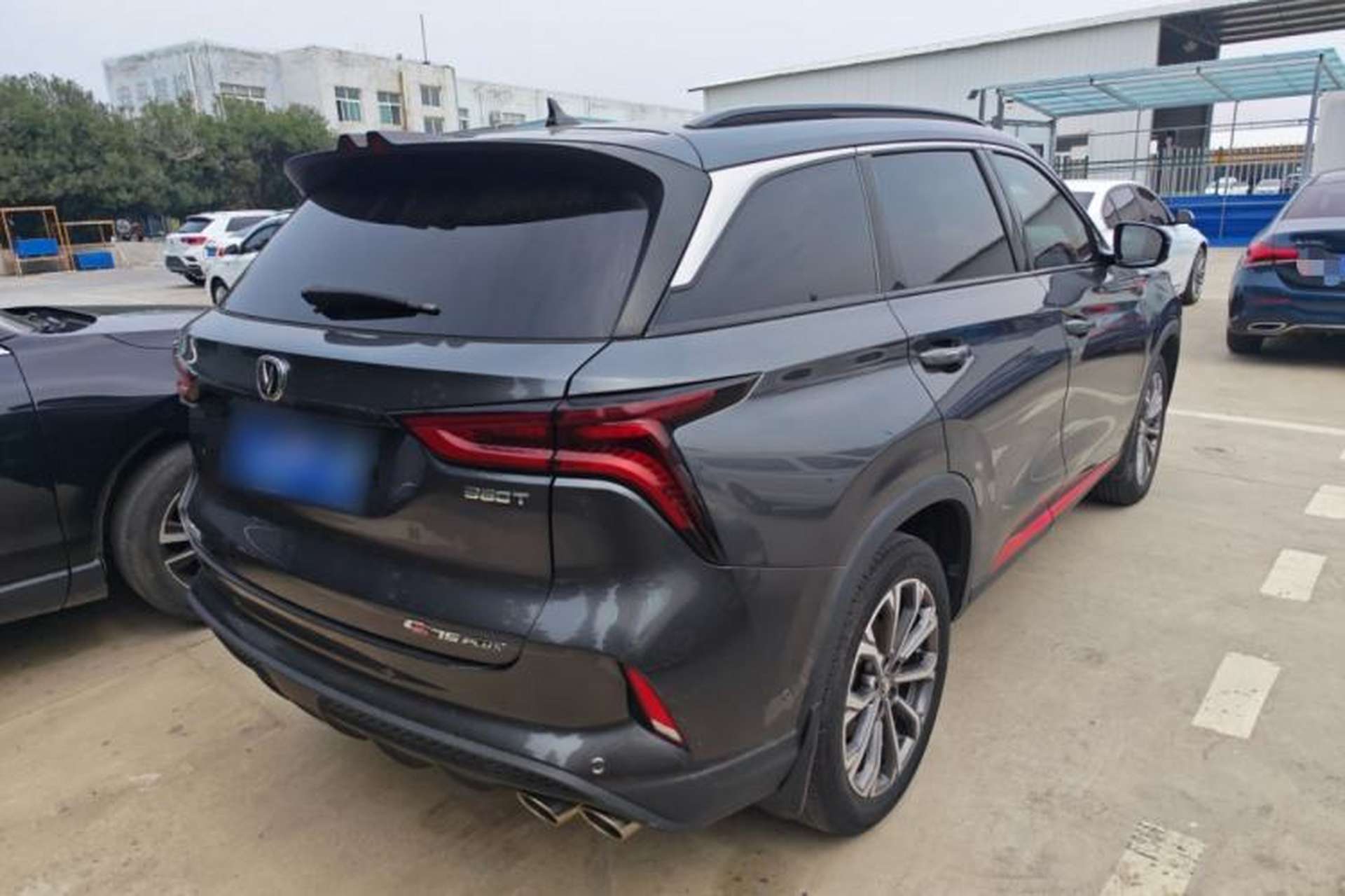 Used CHANGAN CS75 PLUS 2020 2.0T Automatic Flagship Edition Rear Right 45 Deg
