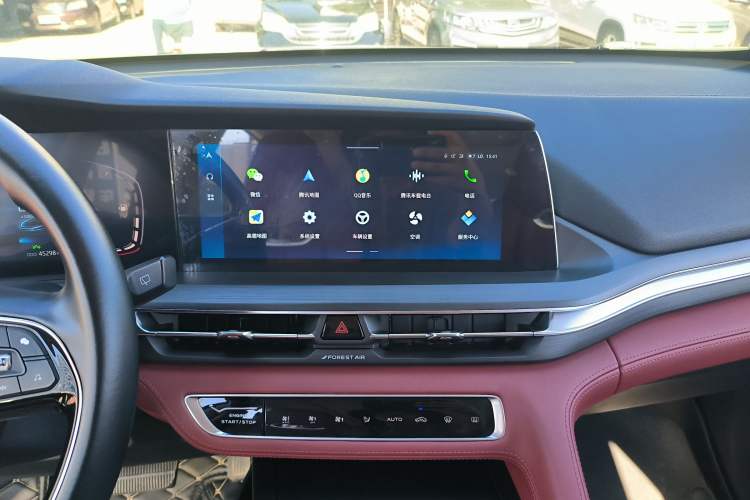 Used CHANGAN CS75 PLUS 2021 2.0T Automatic Pilot Version Audio And AC Panel