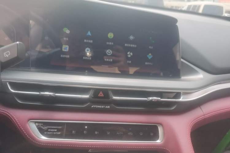 Used CHANGAN CS75 PLUS 2021 2.0T Automatic Pilot Version Audio And AC Panel