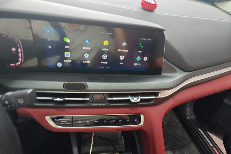 Used CHANGAN CS75 PLUS 2021 1.5T Automatic Luxury Version Audio And AC Panel