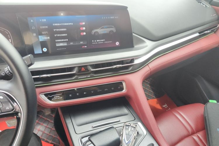 Used CHANGAN CS75 PLUS 2021 2.0T Automatic Pilot Version Audio And AC Panel