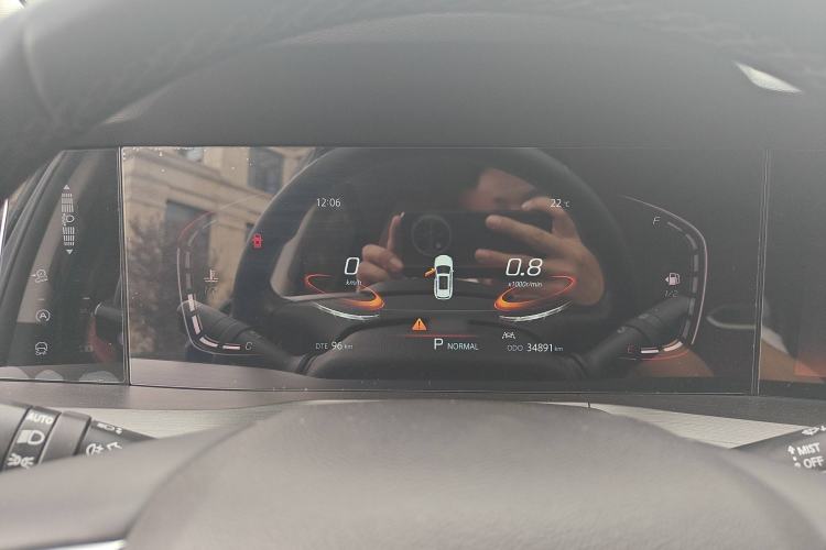 Used CHANGAN CS75 PLUS 2021 2.0T Automatic Pilot Version Instrument Cluster