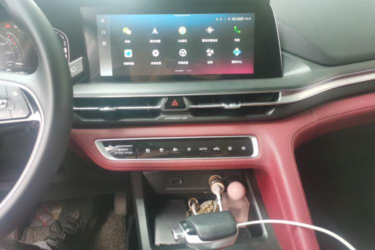 Used CHANGAN CS75 PLUS 2021 1.5T Automatic Luxury Version Audio And AC Panel