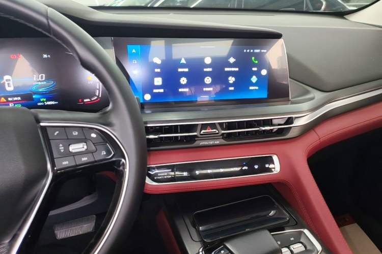 Used CHANGAN CS75 PLUS 2021 2.0T Automatic Pilot Version Audio And AC Panel