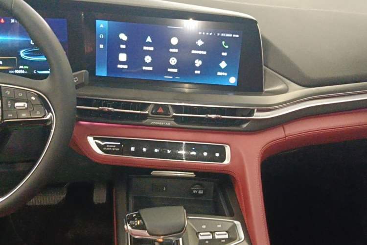 Used CHANGAN CS75 PLUS 2021 2.0T Automatic Flagship Edition Audio And AC Panel