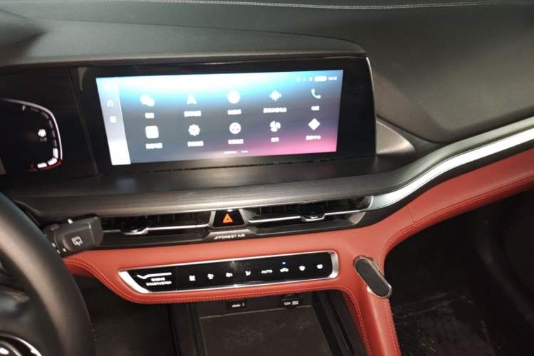 Used CHANGAN CS75 PLUS 2021 2.0T Automatic Pilot Version Audio And AC Panel