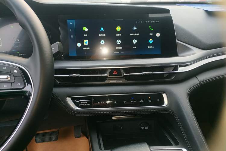 Used CHANGAN CS75 PLUS 2021 1.5T Automatic Prestige Model Audio And AC Panel