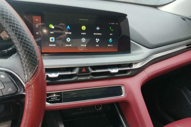 Used CHANGAN CS75 PLUS 2021 1.5T Automatic Luxury Version Audio And AC Panel