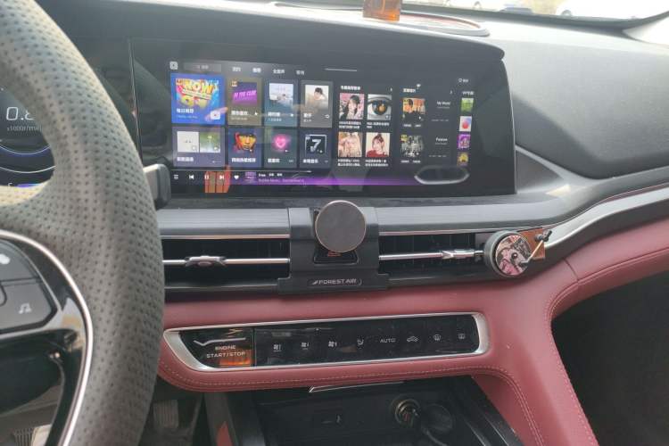Used CHANGAN CS75 PLUS 2021 2.0T Automatic Flagship Edition Audio And AC Panel