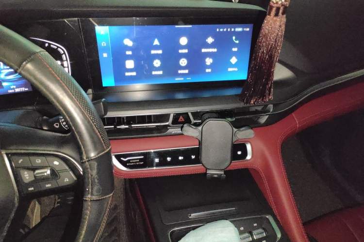 Used CHANGAN CS75 PLUS 2021 1.5T Automatic Prestige Model Audio And AC Panel
