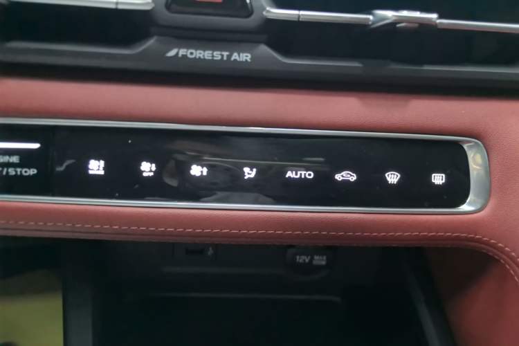 Used CHANGAN CS75 PLUS 2021 1.5T Automatic Luxury Version Audio And AC Panel
