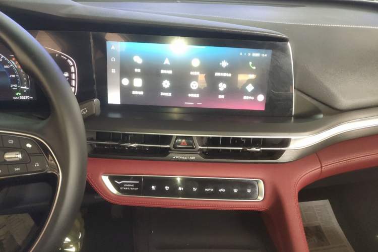 Used CHANGAN CS75 PLUS 2021 2.0T Automatic Pilot Version Audio And AC Panel