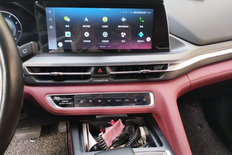 Used CHANGAN CS75 PLUS 2021 2.0T Automatic Flagship Edition Audio And AC Panel