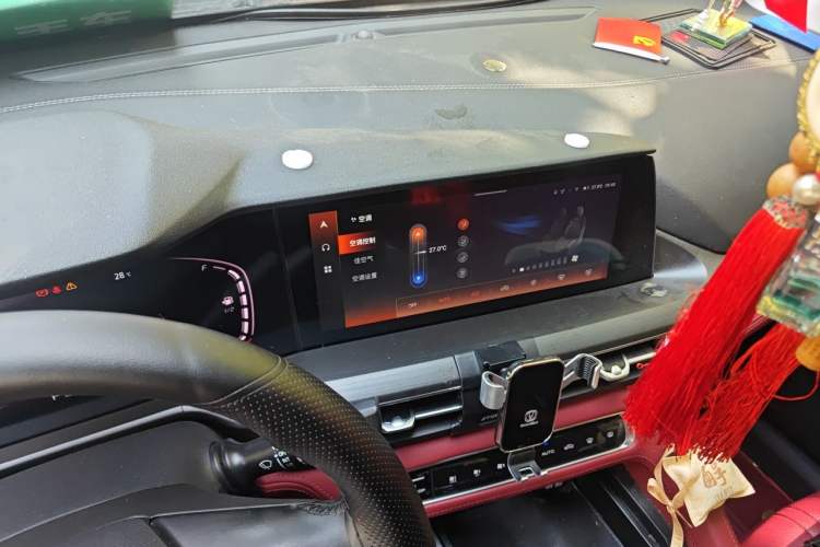Used CHANGAN CS75 PLUS 2021 2.0T Automatic Pilot Version Audio And AC Panel