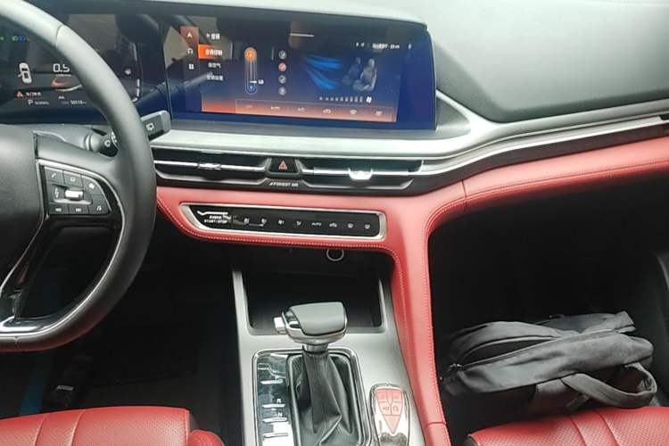 Used CHANGAN CS75 PLUS 2021 1.5T Automatic Luxury Version Audio And AC Panel