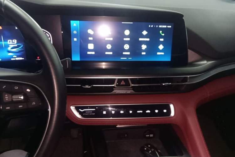 Used CHANGAN CS75 PLUS 2021 2.0T Automatic Pilot Version Audio And AC Panel