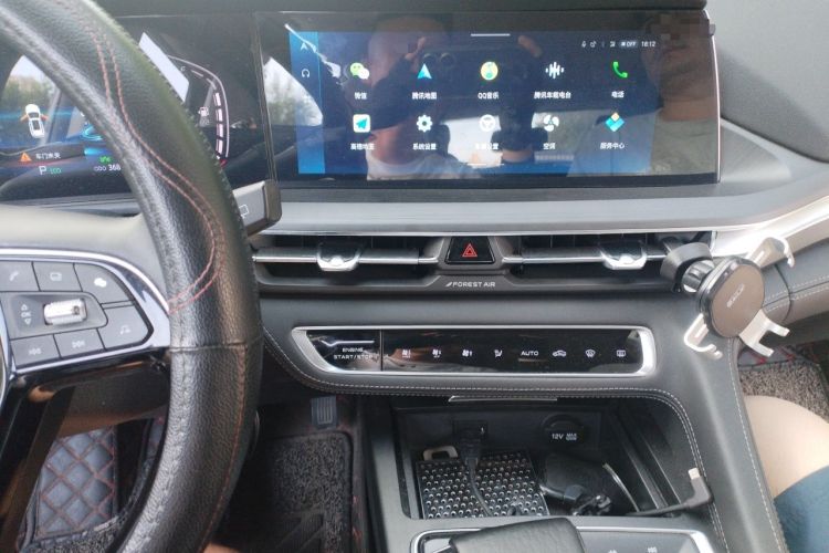 Used CHANGAN CS75 PLUS 2021 2.0T Automatic Pilot Version Audio And AC Panel