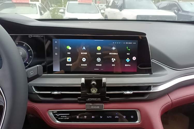 Used CHANGAN CS75 PLUS 2021 2.0T Automatic Flagship Edition Audio And AC Panel