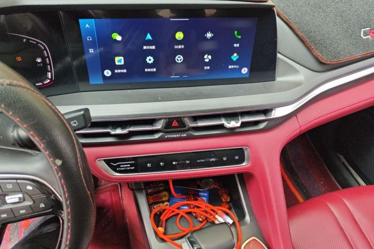 Used CHANGAN CS75 PLUS 2021 1.5T Automatic Luxury Version Audio And AC Panel