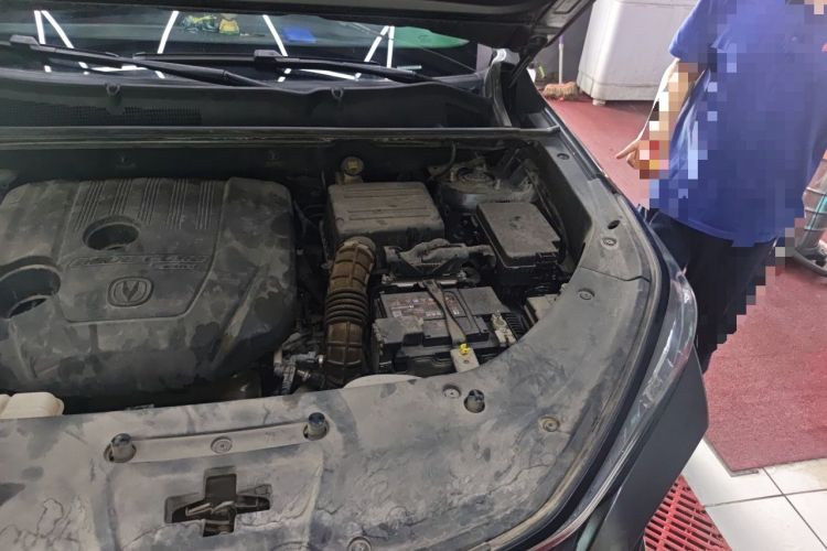 Used CHANGAN CS75 PLUS 2021 1.5T Automatic Luxury Version Engine Bay Left