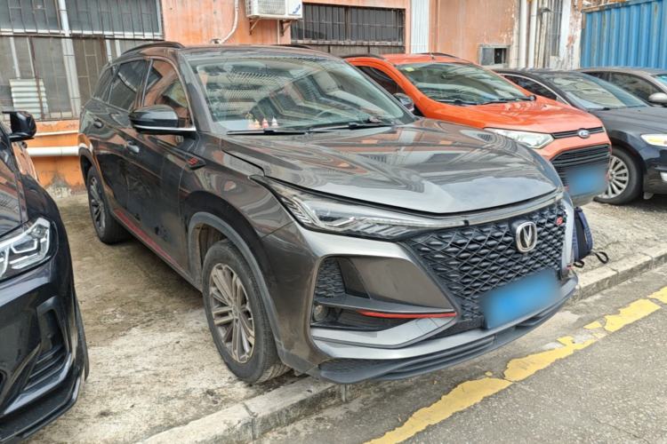 Used CHANGAN CS75 PLUS 2021 1.5T Automatic Luxury Version Front Right 45 Deg
