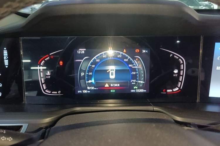 Used CHANGAN CS75 PLUS 2021 2.0T Automatic Pilot Version Instrument Cluster