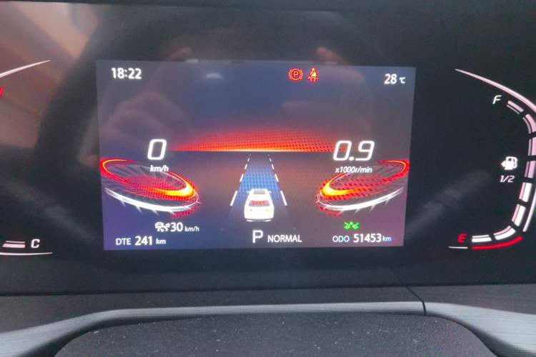 Used CHANGAN CS75 PLUS 2021 2.0T Automatic Pilot Version Instrument Cluster