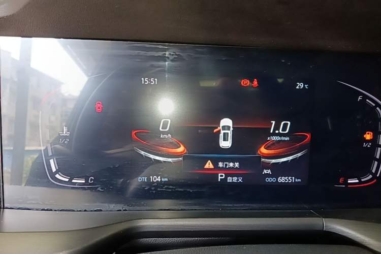 Used CHANGAN CS75 PLUS 2021 1.5T Automatic Luxury Version Instrument Cluster