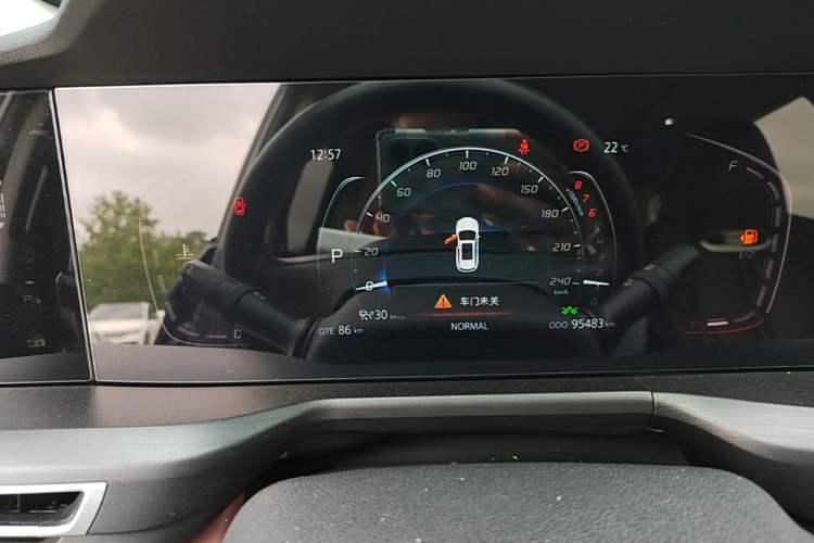 Used CHANGAN CS75 PLUS 2021 2.0T Automatic Pilot Version Instrument Cluster
