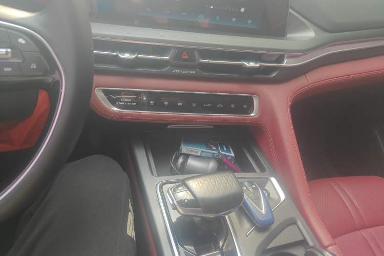 Used CHANGAN CS75 PLUS 2021 2.0T Automatic Pilot Version Audio And AC Panel