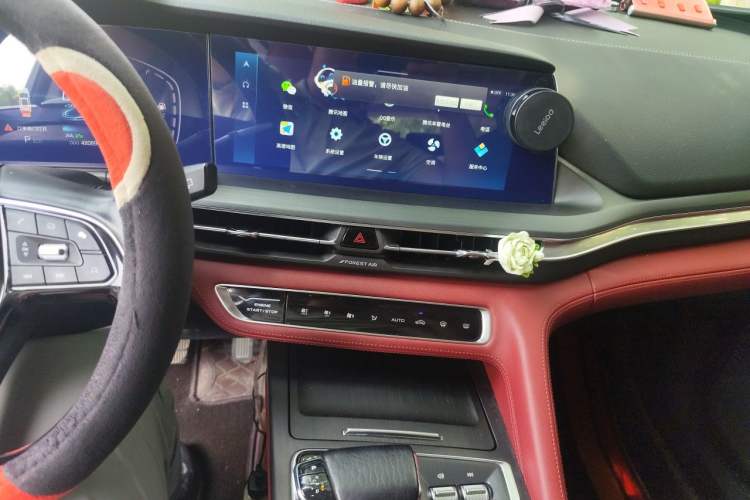 Used CHANGAN CS75 PLUS 2021 2.0T Automatic Pilot Version Audio And AC Panel