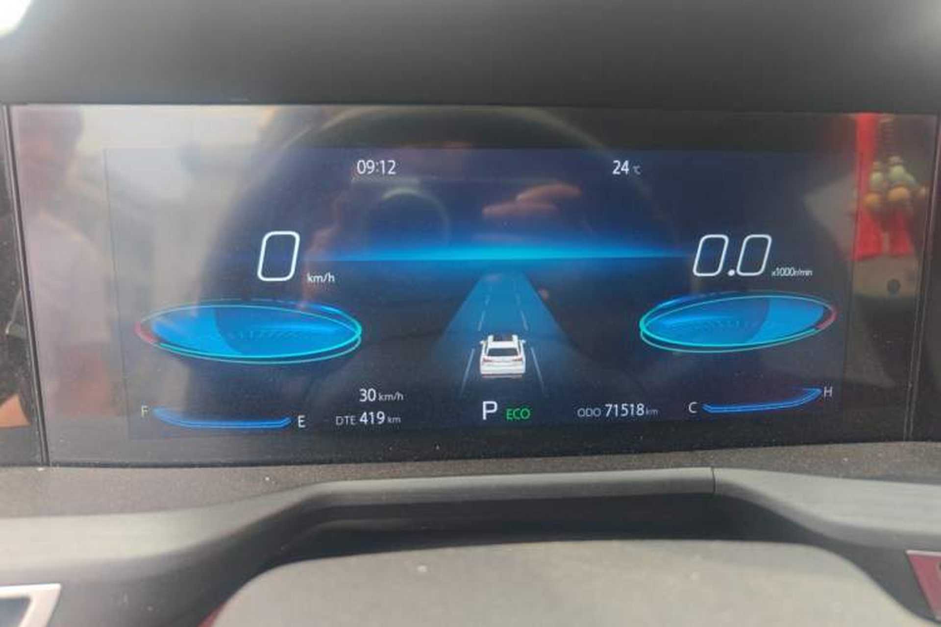 Used CHANGAN CS75 PLUS 2021 2.0T Automatic Flagship Edition Instrument Cluster